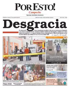 portada edición impresa Campeche 31/10/2025