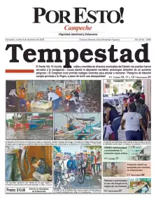 portada edición impresa Campeche 09/12/2025