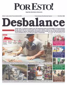 portada edición impresa Mérida 27/11/2025