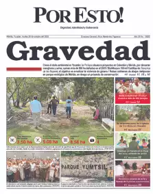 portada edición impresa Mérida 28/10/2025