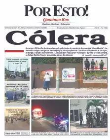 portada edición impresa Chetumal 04/11/2025