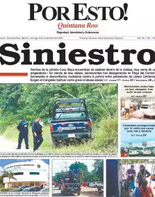 portada edición impresa Cancún 09/11/2025