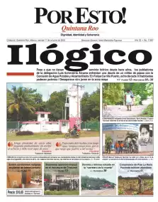 portada edición impresa Chetumal 17/10/2025