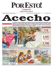portada edición impresa Campeche 19/10/2025
