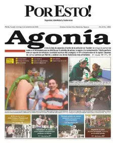 portada edición impresa Mérida 02/11/2025