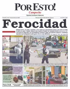 portada edición impresa Cancún 15/12/2025