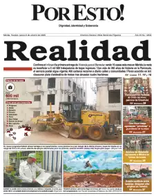 portada edición impresa Mérida 09/10/2025