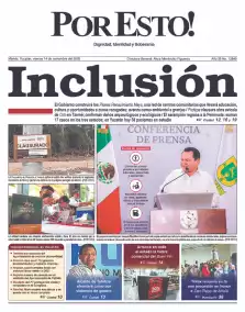 portada edición impresa Mérida 14/11/2025