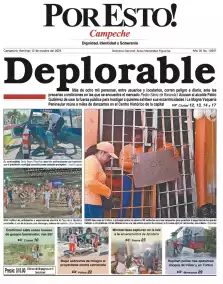 portada edición impresa Campeche 12/10/2025