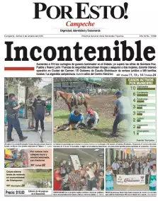 portada edición impresa Campeche 03/10/2025