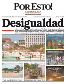 portada edición impresa Chetumal 01/12/2025