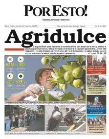 portada edición impresa Mérida 05/11/2025
