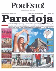 portada edición impresa Mérida 27/10/2025