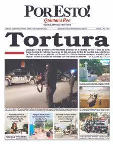 portada edición impresa Chetumal 21/10/2025