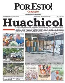 portada edición impresa Campeche 25/10/2025