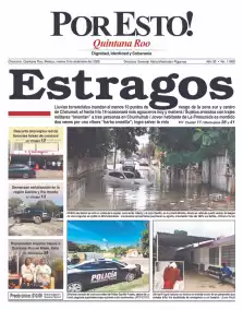 portada edición impresa Chetumal 09/12/2025