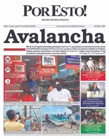 portada edición impresa Mérida 11/11/2025