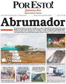 portada edición impresa Cancún 11/12/2025