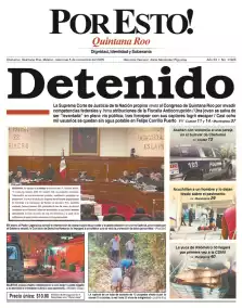 portada edición impresa Chetumal 05/11/2025