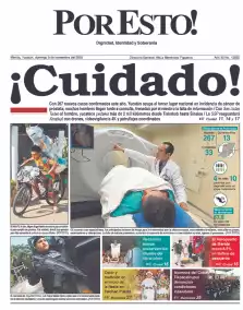 portada edición impresa Mérida 09/11/2025