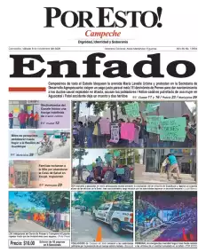 portada edición impresa Campeche 08/11/2025