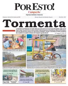 portada edición impresa Campeche 22/10/2025