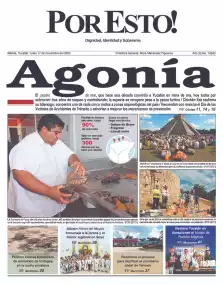 portada edición impresa Mérida 17/11/2025