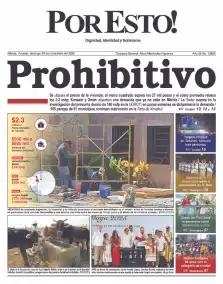portada edición impresa Mérida 30/11/2025