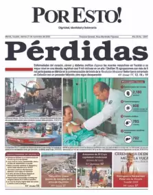 portada edición impresa Mérida 21/11/2025