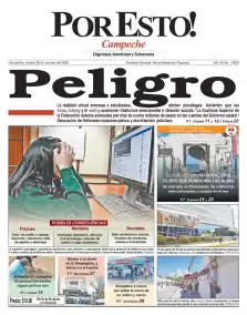 portada edición impresa Campeche 28/10/2025