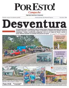 portada edición impresa Campeche 12/12/2025