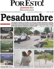 portada edición impresa Chetumal 06/10/2025