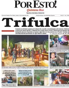 portada edición impresa Chetumal 14/10/2025