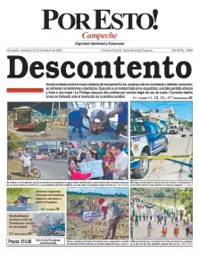portada edición impresa Campeche 19/11/2025