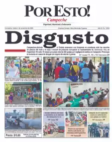 portada edición impresa Campeche 04/11/2025