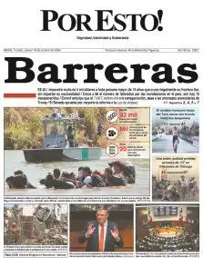 portada edición impresa Mérida 16/10/2025
