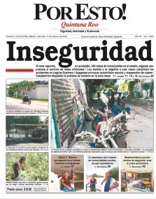 portada edición impresa Chetumal 15/10/2025