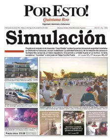 portada edición impresa Chetumal 02/11/2025
