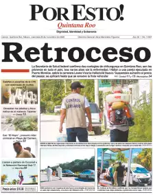 portada edición impresa Cancún 26/11/2025