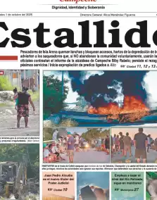 portada edición impresa Campeche 01/10/2025