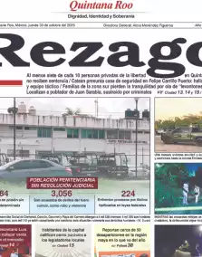 portada edición impresa Chetumal 30/10/2025