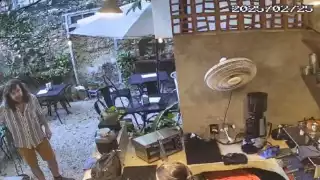 La víctima difundió en Facebook el video de la agresión