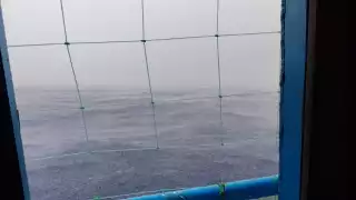 El mal clima reinará este fin de semana en Yucatán, y así quedó demostrado a través de un video difundido en redes sociales, que muestra la lluvia, producto del ingreso del Frente Frío número 42 a la región y de la presencia de una vaguada prefrontal.