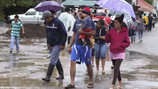 Conagua advirtió que las precipitaciones podrían ocasionar deslaves, crecidas de ríos y arroyos, desbordamientos e inundaciones en zonas bajas