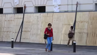 El Ateneo Peninsular de Mérida fue cerrado con vallas de madera