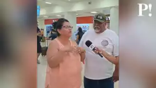 Antonio y Ana ya habían visitado Cancún tiempo atrás, pero aseguran que volverán debido a la belleza de la ciudad
