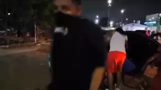 Familiares de víctima de ataque armado en Cancún, fueron detenidos por atacar a periodistas