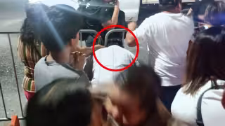 Carnaval de Kanasín 2026: rescatan a hombre que quedó prensado de la cabeza entre vallas