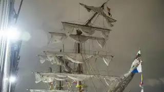 Choque del buque “Cuauhtémoc” en Nueva York: NTSB revela informe preliminar del accidente en el puente de Brooklyn