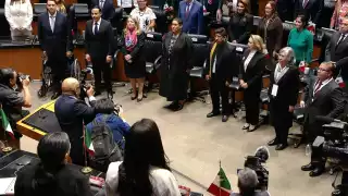 Los nueve ministros de la SCJN rindieron protesta en una ceremonia solemne este 1 de septiembre de 2025